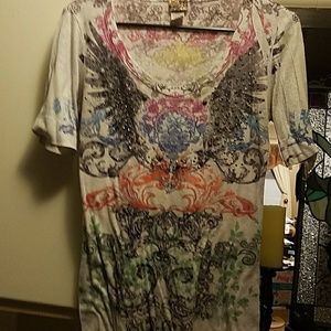 Multi colored tee